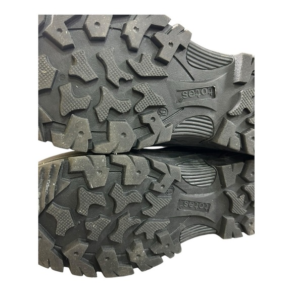 Totes Taupe Men's Waterproof Shell Snow Boots SZ: 10 Brow Black Winter Boots - Picture 15 of 15